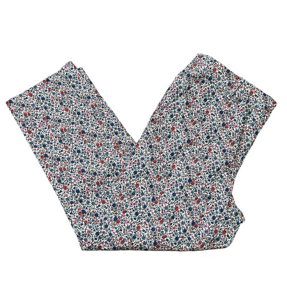2/$20 LOFT Floral Print Pants, Size 10
